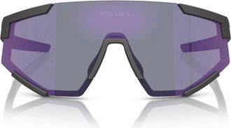 Prada Sunglasses Ps04 Ws Dg070 A Linea Rossa Black/Blue Unisex