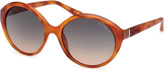 Guess GU00155 53P Womens Sunglasses Tortoiseshell Size 57