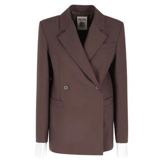 Semicouture Blazers, female, Brown, Size: 2XS Dulcinea Blazer