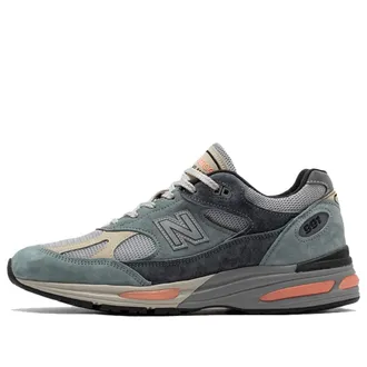New Balance 991v2 Made in UK Silver Blue U991SG2
