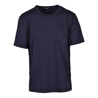 Dondup T-Shirts, male, Blue, Size: 3XL T-Shirt