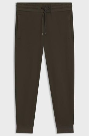 HUGO BOSS Stretch-Cotton Tracksuit Bottoms With Cuffed Hems, Size XX-Large