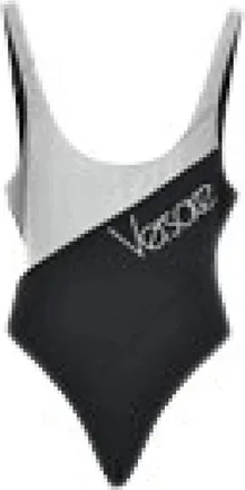 Versace Badmode, Dames, Zwart, S, One-piece