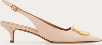 Ferragamo Donna Slingback maxi Gancini Rosa Taglia 35.5