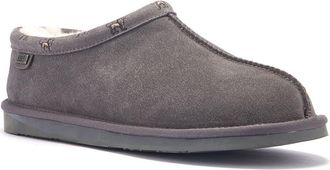 Australia Luxe Outback Genuine Shearling Ankle Slipper in Gray at Nordstrom Rack, Size 11