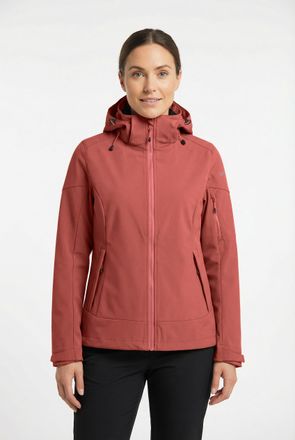 Icepeak Softshelljacke ICEPEAK BATHGATE, Damen, Gr. 36, pink, Obermaterial: 100% Polyester, Jacken Softshelljacke