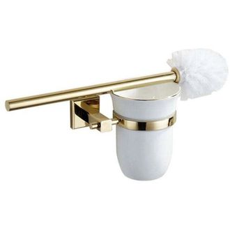 OEM Portaescobillas De Ba&ntilde;o Exclusivo En Acero Inoxidable Portavasos Para Ba&ntilde;o, Portaescobillas, Juego De Inodoro, Dorado