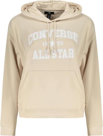 Converse Hoodie met lange mouwen - Dames - Hoodies - Beige - L - Hoodies & sweatvesten