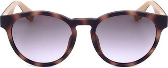 adidas Unisex Brown Round Sunglasses OR0025-56G-2