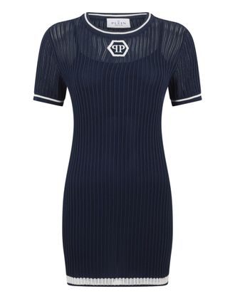 Philipp Plein T-Shirt Dress Hexagon