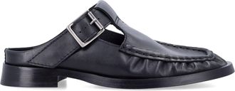 Miista Flache Schuhe Schwarz