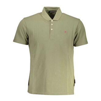 Napapijri Uomo, Top, Verde, M, new