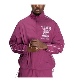 Patta Boysenberry Athletic Nylon Track Jacket - male - Patta - Light Jackets - Pink - M - Jackets
