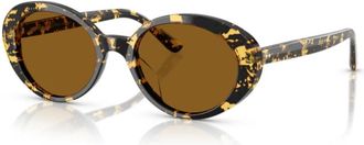 Oliver Peoples Lumar Zonnebril - unisex - Zonnebrillen - Bruin - ONE Size - Accessoires