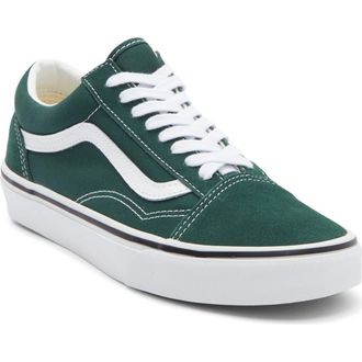 Vans U Old Skool Platform Sneakers in Color Theory Emerald at Nordstrom Rack, Size 7.5