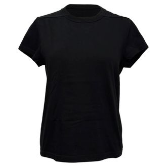 Rick Owens T-shirt met ronde hals in zwart katoen