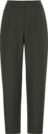 Ichi Pantal&oacute;n ancho Fava - Trousers - Mujer - Verde - 2XL
