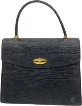 Louis Vuitton Pre-owned Handbags, female, Black, Size: ONE SIZE Pre-owned Vintage Handbag