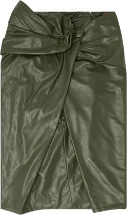 Diesel Falda l&aacute;piz O-Dasli - Skirts - Mujer - Verde - 2XS