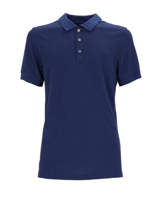 Fay Polo Db Kraag Piquet Str. Tweekleurig