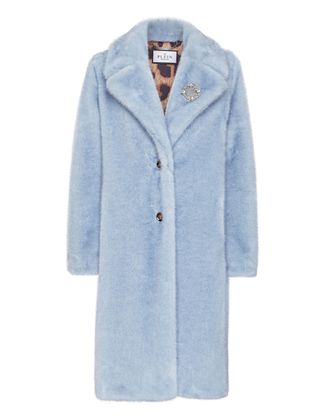Philipp Plein Eco Mink Long Coat