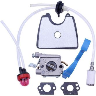 OEM Kit De Carburador Para Soplador De Hojas Husqvarna 125b 125bx 125bvx, Carburador + Juntas + Manguera De Combustible + Filtro De Combustible + Bombilla