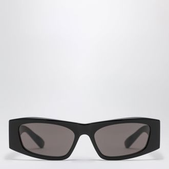 Balenciaga Nano rectangular black sunglasses