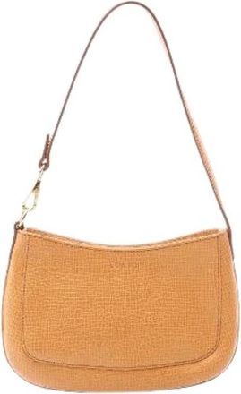 Loewe Pre-owned Leren Handtas - Dames - Vintage Handtas - Beige - ONE Size - Leer - Vintage