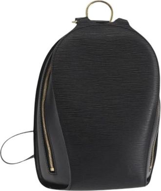 Louis Vuitton Pre-owned Leather backpacks - Dames - Vintage Rugzakken - Zwart - ONE Size - Vintage