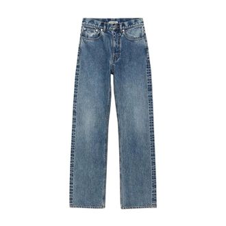 J.W.Anderson Straight Leg Denim Jeans - Heren - Jeans - Blauw - Maat: W32 Denim