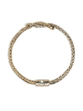 John Hardy 14K yellow gold Love Knot bracelet - women - 14kt Yellow Gold - S