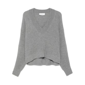 Sportmax Spxfuxia Trui - Dames - Truien - Grijs - Maat: S Wol
