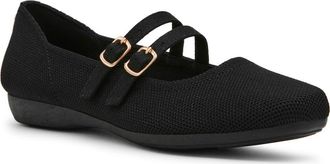 Anne Klein Uharie Flat in Black at Nordstrom Rack, Size 7.5
