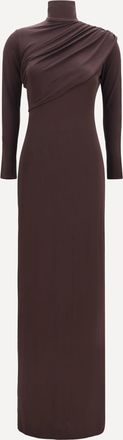 Courr&egrave;ges Abito Twist con collo alto Woman 38