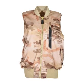 Alpha Industries Vest - Heren - Bodywarmers - Beige - M - Jassen