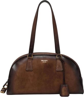 Prada Mujer, Bolsos, Marrón, Talla: ONE Size