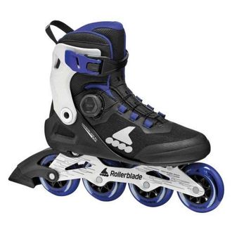 Rollerblade Macroblade 84 BOA Mens Inline Skates in Black/blue/bone White at Nordstrom, Size 12