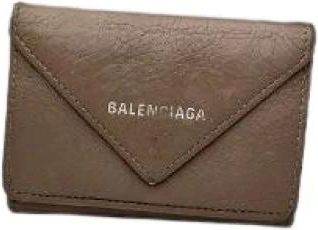 Balenciaga Pre-owned Vintage Leather Card Holder - - Pre-owned - Donna - Marrone - ONE SIZE
