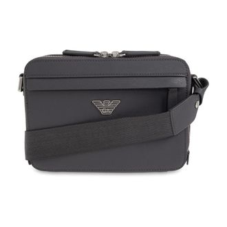 Emporio Armani Heren, Tassen, Grijs, Maat: ONE Size