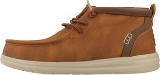 Hey Dude Klassieke Veterschoenen - Heren - Veterlaarzen - Bruin - 43 EU - Schoenen