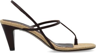 Neous Schoenen, Dames, Bruin, 41 EU, Leer, Arneb Sandalen met Hak
