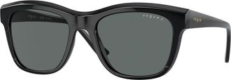Vogue Eyewear VO5557S Polarized W44/81 Womens Sunglasses Black Size 54
