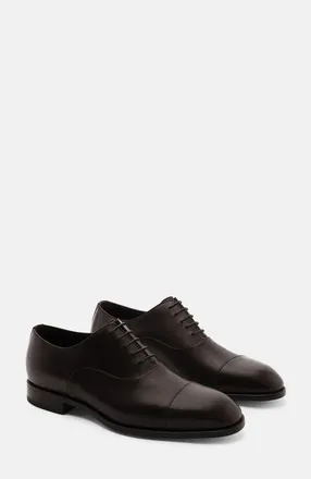 Scarosso Salvatore Oxfords in Brown - Calf at Nordstrom, Size 40.5
