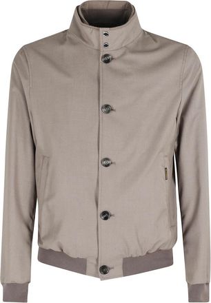 Moorer Bernie Pum Jacket - Heren - Bomber jackets - Bruin - 3XL - Polyester - Jassen