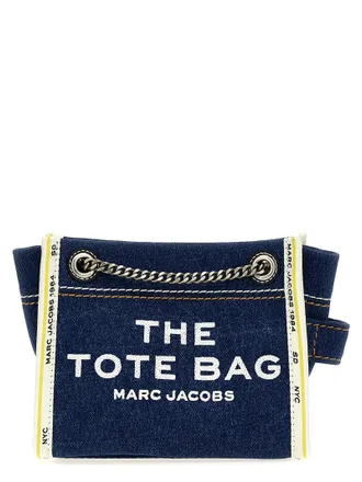 Marc Jacobs die Denim Chain Crossbody -Tasche Crossbody -Tasche