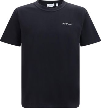 Off-white Mens T-Shirt Small Bookish Black Cotton T-Shirts And Polos