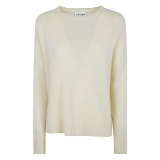 Kujten Cashmere Knitwear - Knitwear - Mujer - Beige - L