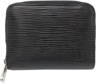 Louis Vuitton Pre-owned Wallets, male, Black, Size: ONE SIZE Pre-owned Epi Coin Case