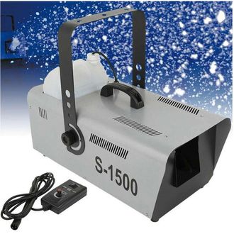 Trade Shop Trade Shop - Macchina Spara Neve Artificiale Finta Per Schiuma Party 1500w Effetto Discoteca