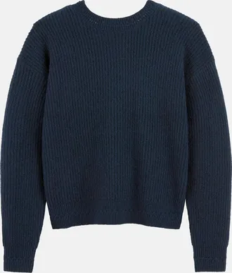 La Redoute Collections Omkeerbare trui met ronde hals en V-hals
